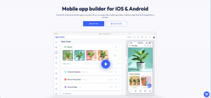 AppMySite homepage