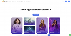 Appypie homepage